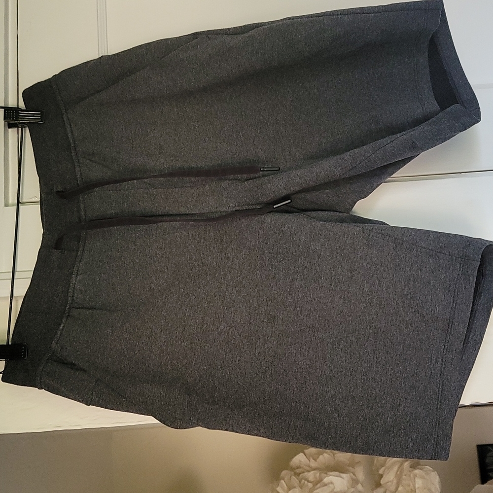 Lululemon grey sweat shorts